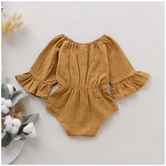 Body cu manecute evazate din material tip finet ADFSB19-DE