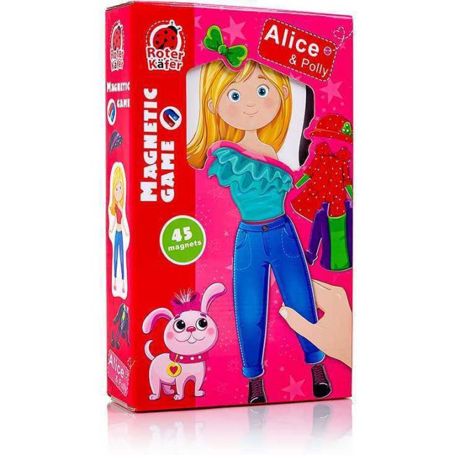 Joc educativ magnetic Alice si Polly Roter Kafer RK2010-08 BBJRK2010-08_Initiala