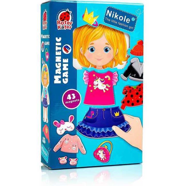 Joc educativ magnetic Nikole Roter Kafer RK2010-07 BBJRK2010-07_Initiala
