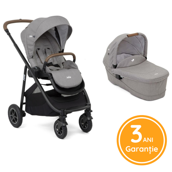 Joie - Carucior Versatrax Gray Flannel 2 in 1 BBBS1803EAGFL000SET