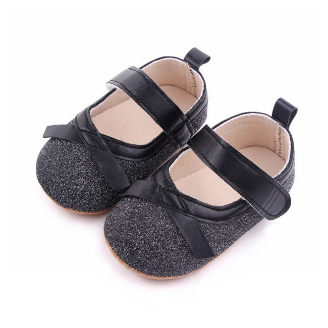 Pantofiori negri cu fundita LId2665-3-sa31