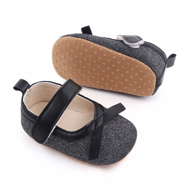 Pantofiori negri cu fundita LId2665-3-sa31