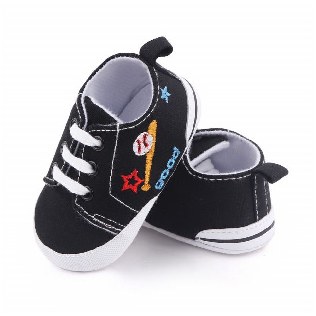 Tenisi negri pentru bebelusi - Good mood LID0586-sa27