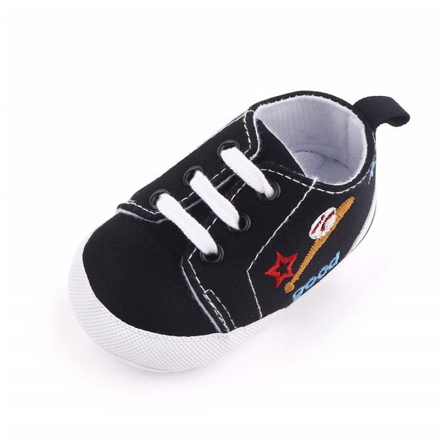 Tenisi negri pentru bebelusi - Good mood LID0586-sa27