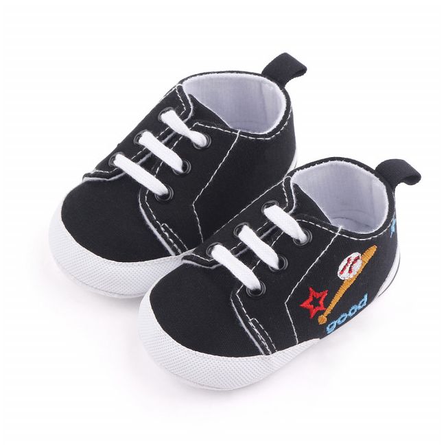 Tenisi negri pentru bebelusi - Good mood LID0586-sa27