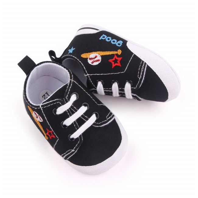 Tenisi negri pentru bebelusi - Good mood LID0586-sa27