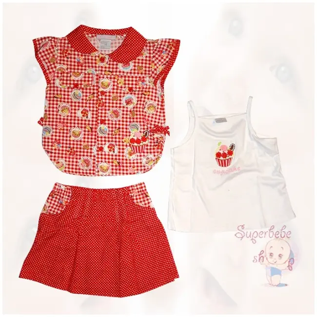 Costumas cu fustita - Cupcake 2 2 ani - 9445 A.2 ani