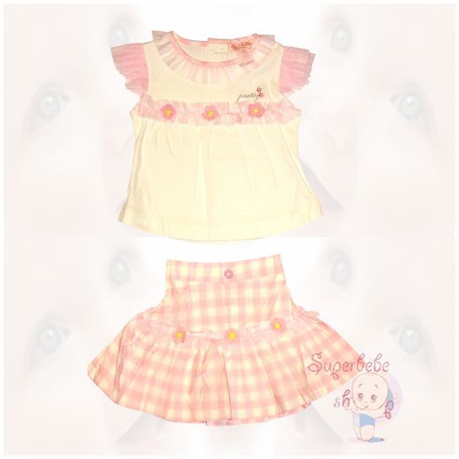 Costumas cu fustita - Pretty 18 luni - 12606.18 luni