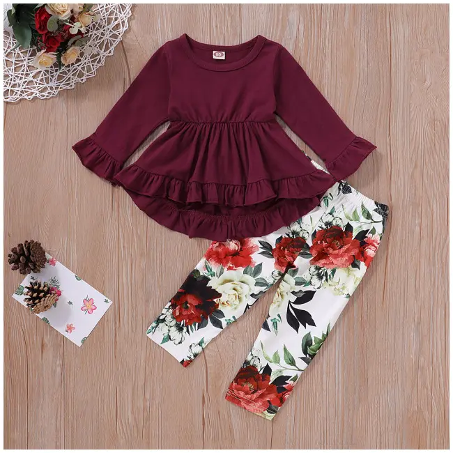 Compleu cu bluzita pentru fetite (Marime Disponibila: 6-9 luni (Marimea 19 incaltaminte)) ADFSB33-13-DE
