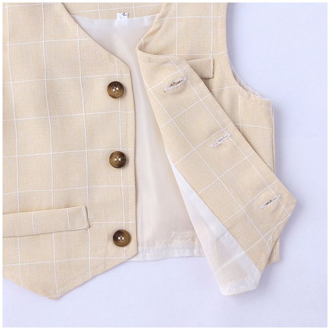 Costum elegant crem cu vestuta MDFSB73-3-DE2