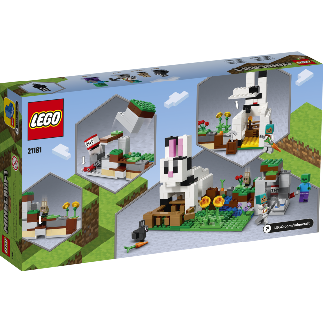 LEGO Minecraft - Ferma de iepuri VRNL21181
