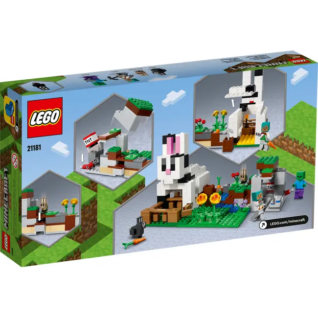 LEGO Minecraft - Ferma de iepuri VRNL21181