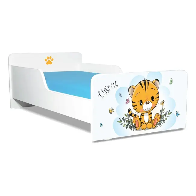 Pat copii 2-8 ani Start Tigrut nu include saltea- PC-P-STR-TIG-70