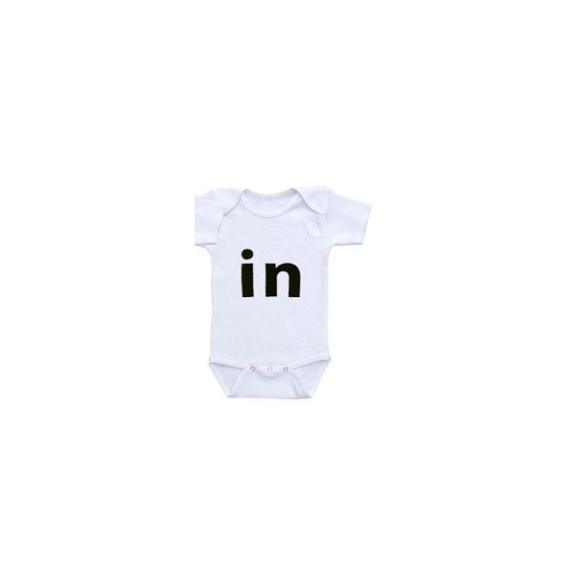 Body alb pentru gemeni - Twin ADHY1356