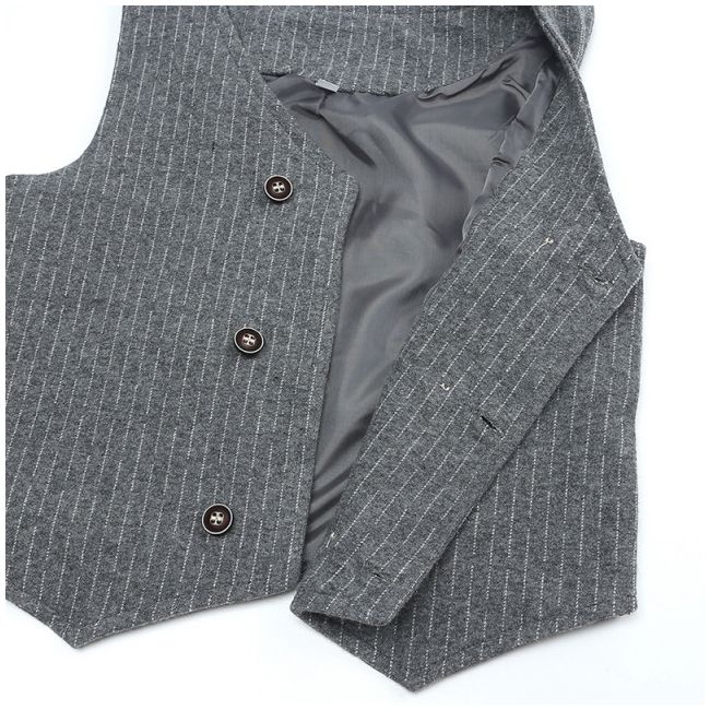 Costum elegant cu bluzita, vestuta si papion ADDTZ9505-2-DE2.12-18 luni