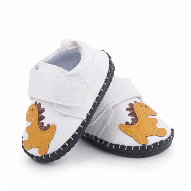 Pantofiori albi pentru baietei - Dino LId2659-4-sa5