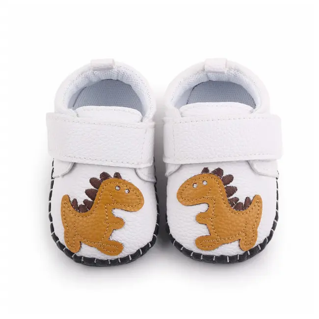 Pantofiori albi pentru baietei - Dino LId2659-4-sa5