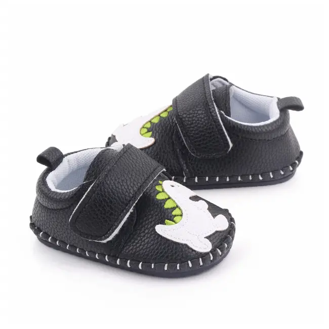 Pantofiori negri pentru baietei - Dino LId2659-5-p11