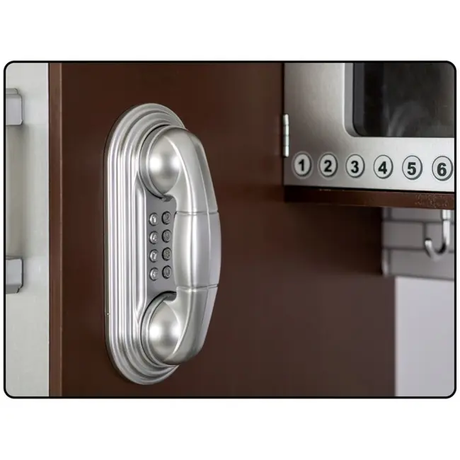 Bucatarie retro din lemn pentru copii ricokids 7833 - alb edeedi7833