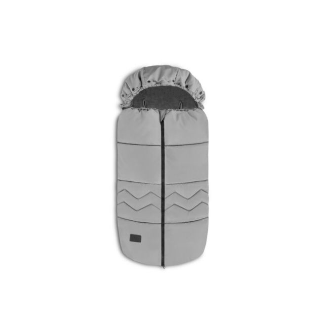 Lionelo - Sac de iarna pentru carucior Frode, 90x45 cm, Impermeabil, Universal, Gri BYNLO-FRODE_GREY-DOVE