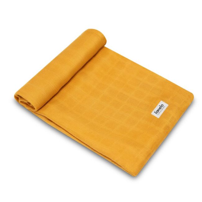 Lionelo - Set 3 scutece multifunctionale Dino, Din Bambus, 70x70 cm, Multicolor BYNLO-DINO_BAMBOO_BOX_MULTICOLOR