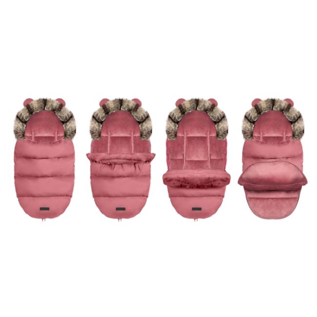Sac de dormit ricokids 95 x 48 cm ricokids elmi 720011 - roz inchis edeedi720011