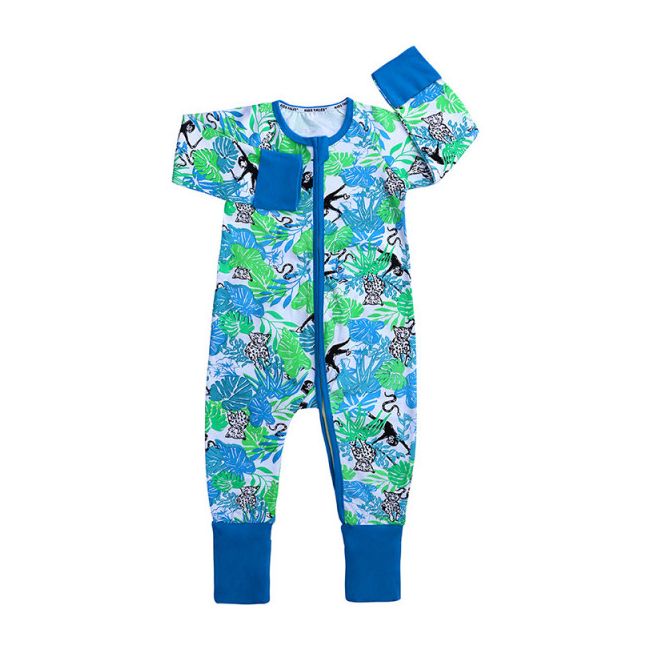 Salopeta pentru bebelusi - Little jungle ADFSB56-5/17-H14