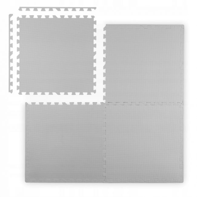 Salteluta de joaca 120 x 120 cm ricokids 7485 - gri edeedi7485
