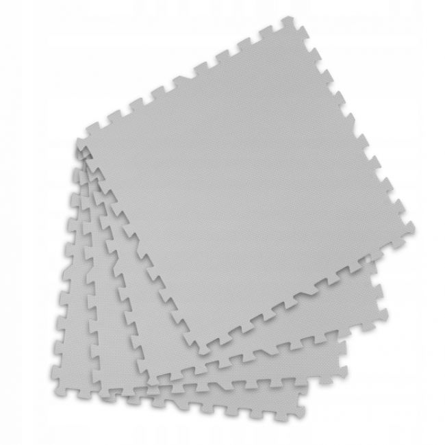Salteluta de joaca 120 x 120 cm ricokids 7485 - gri edeedi7485