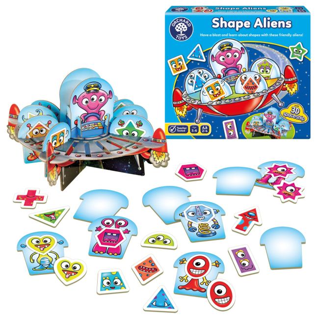 Joc educativ extraterestrii shape aliens or114