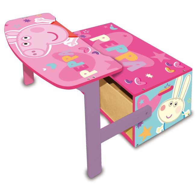 Mobilier 2 in 1 pentru depozitare jucarii Peppa Pig BBXPP13986