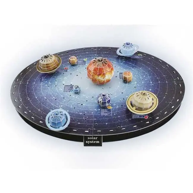 Puzzle Sistem Solar 3D, 146 piese,  52x40x13 cm Grafix GR200011 BBJGR200011_Initiala