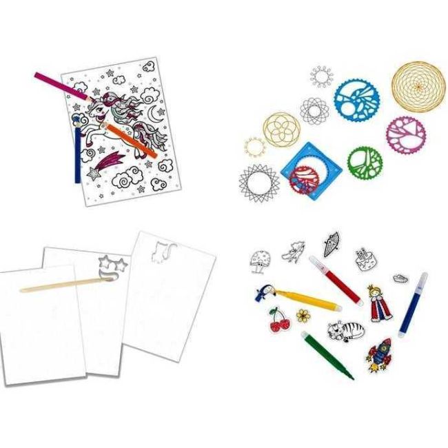 Set creativ 4 in 1 Art Set Grafix GR220011 BBJGR220011_Initiala