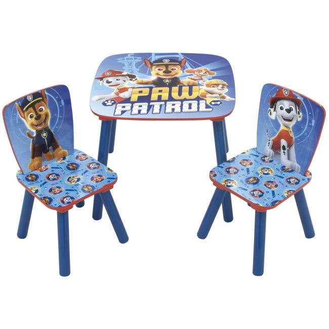 Set masuta si 2 scaunele Paw Patrol BBXPW12897