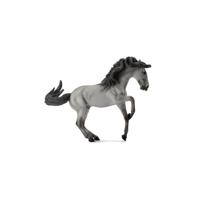 Figurina armasar cenusiu lusitano xl collecta - okecol88502xl