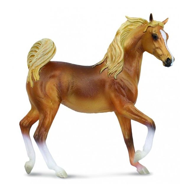 Figurina cal auriu chestnut xl collecta - okecol88475xl