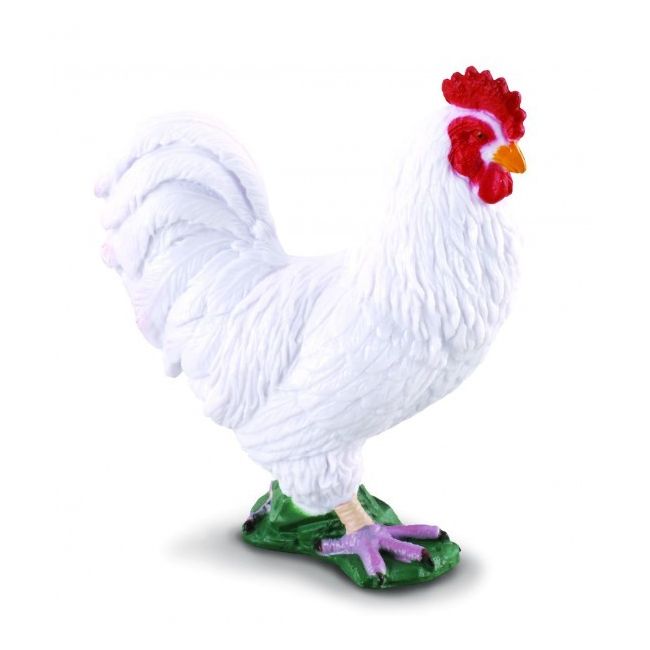 Figurina cocos alb s collecta - okecol88128s
