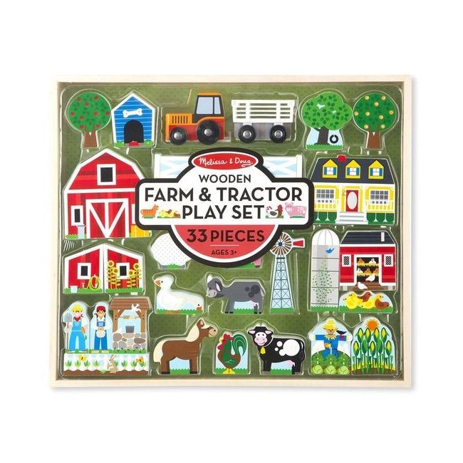 Figurine din lemn ferma melissa and doug - okemd4800