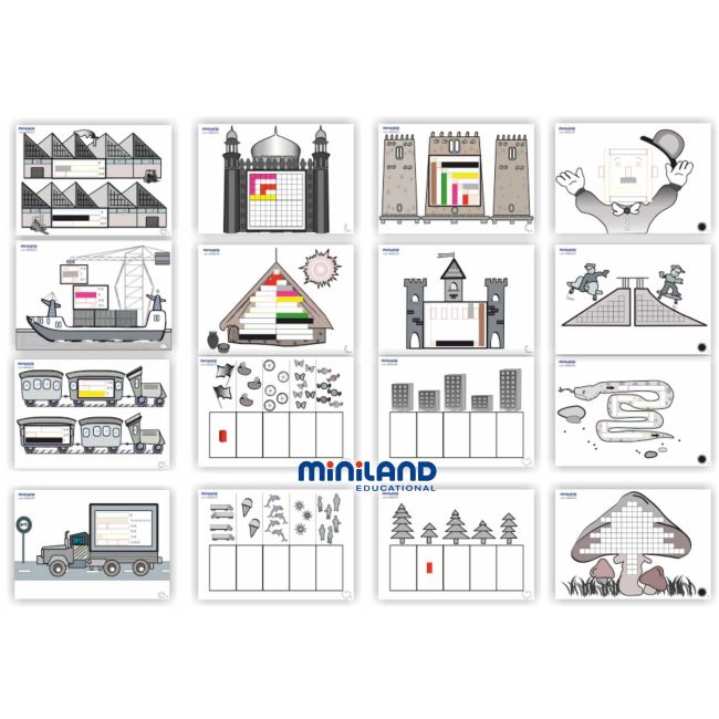 Kit pentru jocuri aritmetice miniland - okeml95064