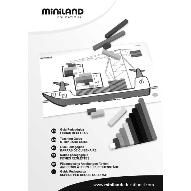 Kit pentru jocuri aritmetice miniland - okeml95064