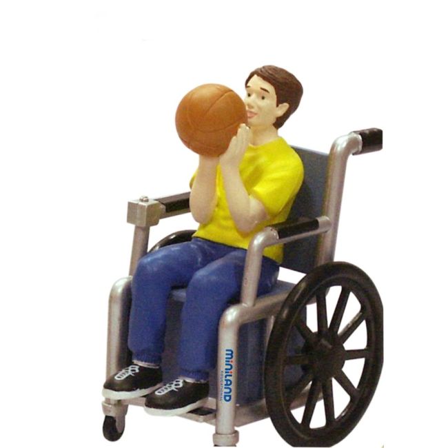 Persoane cu handicap set de 6 figurine - miniland - okeml27389