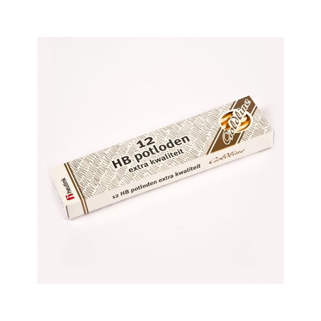 Set 12 creioane goldline hb din lemn galben - heutink - okee061065