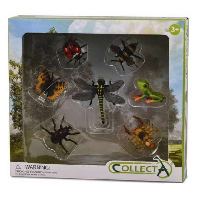 Set 7 figurine insecte collecta - okecol89268wb