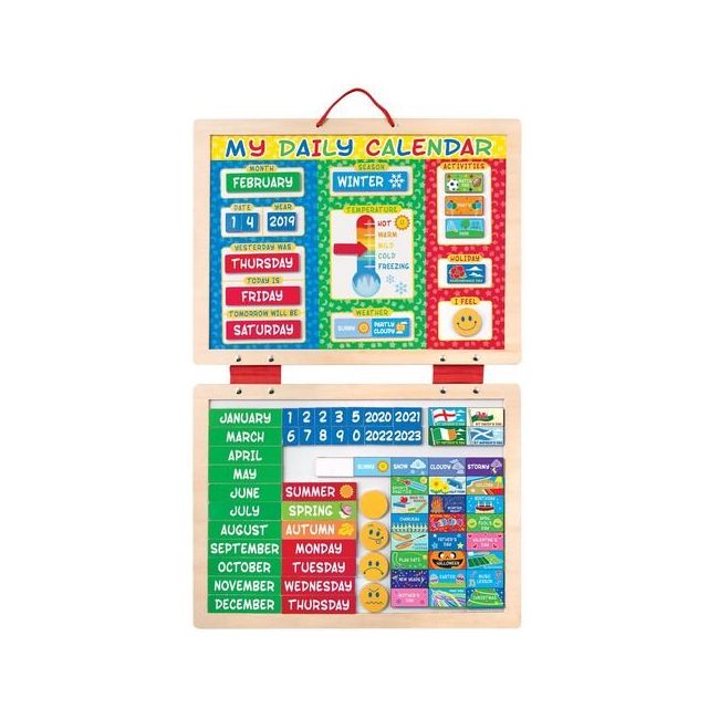 Calendar magnetic activitatile zilnice - melissa & doug - okemd9253