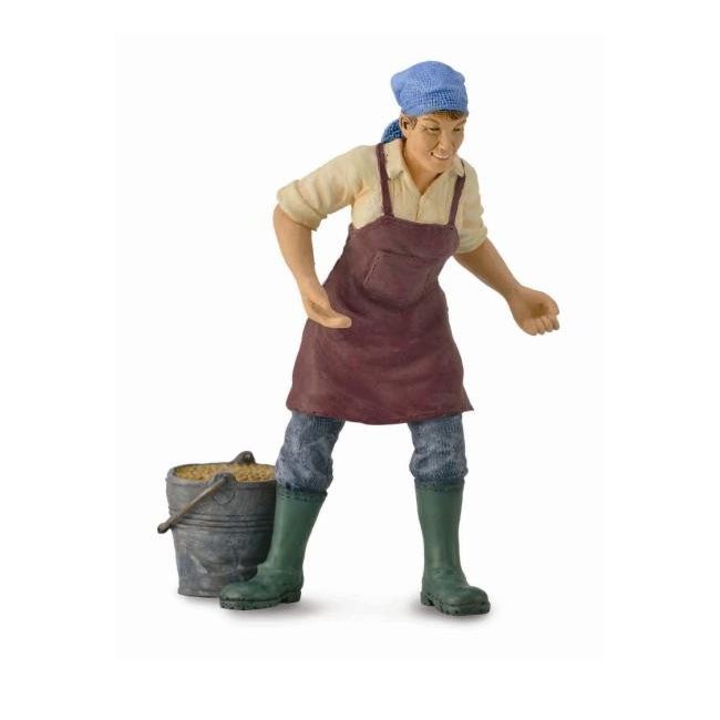 Figurina femeie fermier collecta - okecol88667l