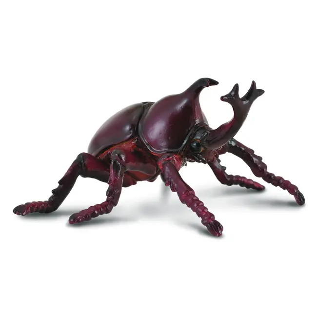 Figurina gandacul rinocer pictata manual m collecta - okecol88337m