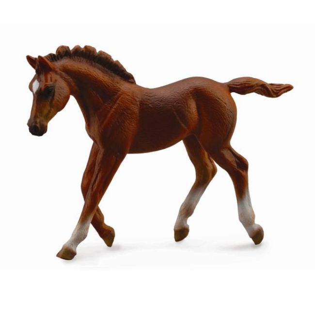 Figurina manz thoroughbred chestnut m collecta - okecol88670m