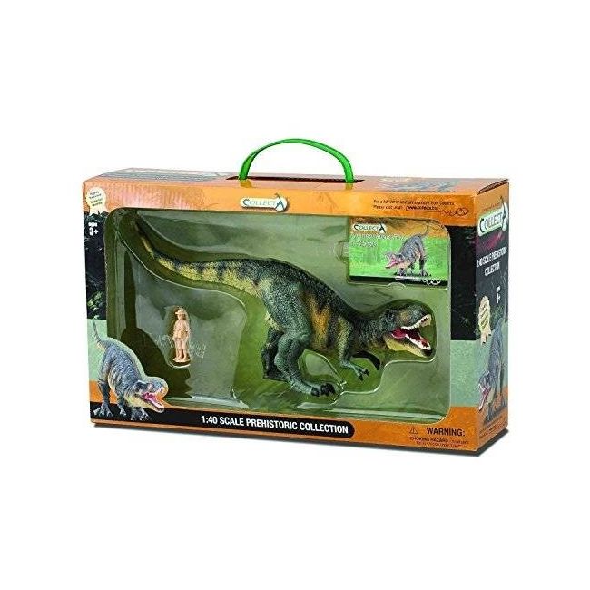 Figurina tyrannosaurus rex - deluxe wb collecta - okecol89163wb