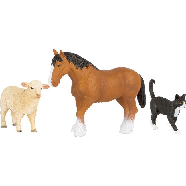 Set 3 figurine animale de la ferma - okelsf11007
