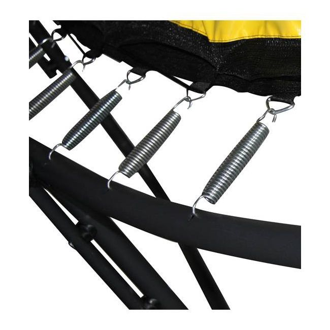 Set trambulina 488 cm cu plasa si scarita ookee jump carbon - okeoejc16612